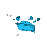 OEM Ford Mustang Composite Assembly Diagram - AR3Z-13008-E