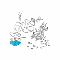 OEM 2005 Toyota Camry Seat Cushion Pad Diagram - 71511-33130