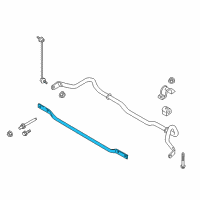 OEM 2017 Ford Focus Stabilizer Bar Diagram - G1FZ-5482-A