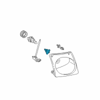 OEM 2003 Ford Explorer Sport Adjust Screw Diagram - 1L5Z-13032-BA