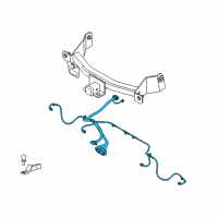 OEM Ford F-150 Wire Harness Diagram - 9L3Z-15A416-B