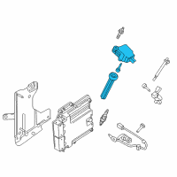 OEM 2015 Ford Edge Ignition Coil Diagram - FT4Z-12029-A