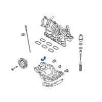 OEM 2022 Ford Bronco Oil Pan Mount Gasket Diagram - JT4Z-6710-A