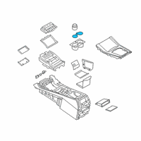 OEM 2020 BMW X5 RUBBER INSERT, CUP HOLDER Diagram - 51-16-6-810-506