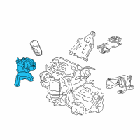 OEM 2015 Honda Civic Mounting Diagram - 50820-TR0-A91