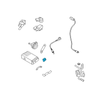 OEM 2012 Kia Soul Canister Close Valve Diagram - 314303J500