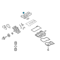 OEM 2008 BMW M6 Sealing Cap, Oil Filler Neck Diagram - 11-12-7-832-157