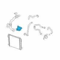 OEM 2008 Saturn Vue Pump Assembly Diagram - 25913836