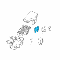 OEM 2021 Lincoln Corsair Maxi Fuse Diagram - DG9Z-14526-J