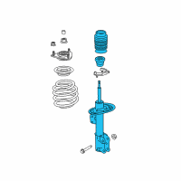 OEM 2016 Ford Mustang Strut Diagram - FR3Z-18124-AG