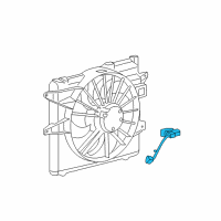 OEM Ford Mustang Resistor Diagram - DR3Z-8L603-A