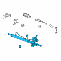 OEM 2010 Honda Accord Rack, Power Steering Diagram - 53601-TE0-A02