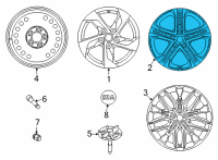 OEM 2022 Kia K5 Wheel Assembly-Aluminium Diagram - 52910L3310