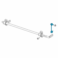 OEM 2017 Jeep Compass Link-STABILIZER Bar Diagram - 68273965AC