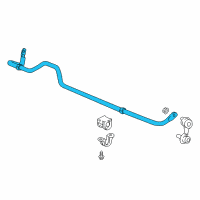 OEM Honda Odyssey Spring, Rear Stabilizer Diagram - 52300-THR-A51