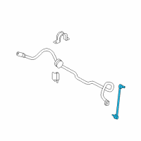 OEM 2009 Ford Focus Stabilizer Link Diagram - AS4Z-5K484-A