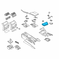 OEM 2015 BMW 535d xDrive Drink Holder Diagram - 51-16-9-241-714