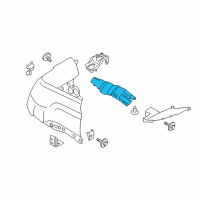 OEM 2015 Ford Transit-350 Fender Liner Diagram - BK3Z-16102-B