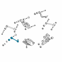 OEM Hyundai Arm Assembly-Rear Assist Diagram - 55250-B1100