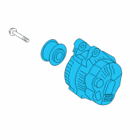 OEM Hyundai Tucson Alternator Assembly Diagram - 37300-2G750