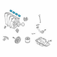 OEM 2021 Kia Soul Gasket-Port Diagram - 283132EAA0