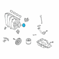 OEM 2014 Hyundai Elantra GT Gasket-Throttle Body Diagram - 28312-2E000