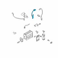 OEM 2011 Ford F-150 Upper Oxygen Sensor Diagram - 8F9Z-9F472-E