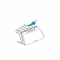 OEM Oldsmobile High Mount Lamp Diagram - 15201921