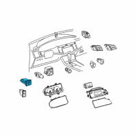 OEM 2012 Toyota Avalon Trunk Lid Switch Diagram - 84840-51010-B0