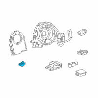 OEM 2017 Toyota Tacoma Front Sensor Diagram - 89173-09491