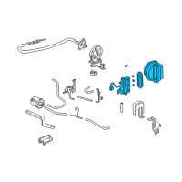 OEM 1997 Acura RL Actuator Assembly Diagram - 36520-P5A-004