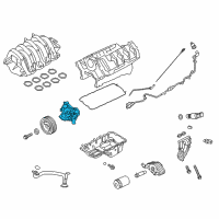 OEM 2020 Ford F-150 Oil Pump Diagram - JL3Z-6600-A