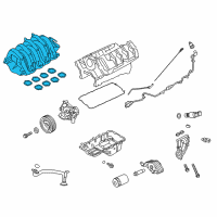 OEM 2019 Ford F-150 Intake Manifold Diagram - JL3Z-9424-C