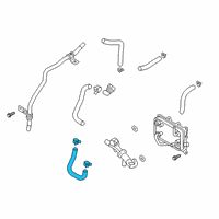 OEM 2020 Kia Cadenza Hose Assembly-Radiator, Lower Diagram - 25410F6500