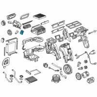 OEM Buick Verano Actuator Diagram - 13332583