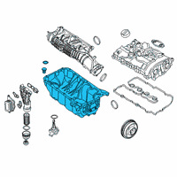 OEM 2021 BMW 228i xDrive Gran Coupe OIL PAN Diagram - 11-13-8-580-120