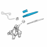 OEM 2019 Toyota Highlander Rear Arm Diagram - 85241-0E060