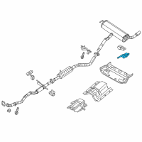 OEM 2016 Dodge Dart Bracket-Exhaust Diagram - 5147276AC