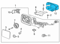 OEM 2021 Ford Bronco COVER Diagram - M2DZ-17D742-D