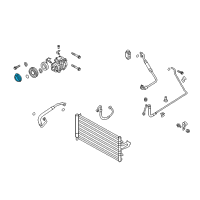 OEM 2022 Kia Sportage Disc & Hub Assembly-A/C Diagram - 9764434550