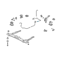 OEM 2000 Acura TL Bulk Hose, Vacuum (3.5X8000) Diagram - 95005-35008-10M