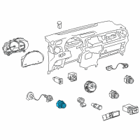 OEM Scion xB Mode Control Diagram - 55901-52400