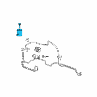 OEM 2001 Kia Optima Reservoir Assembly-Power Diagram - 5717638000