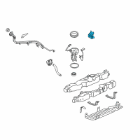 OEM Ford Explorer Module Diagram - 6L2Z-9D372-A