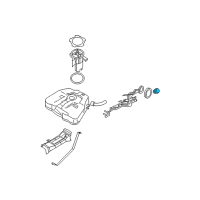 OEM 2009 Nissan Maxima Cap Assembly - Filler Diagram - 17251-ZY90A