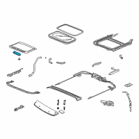 OEM 2010 Honda Accord Crosstour Handle, Sunshade *NH686L* (QP LIGHT WARM GRAY) Diagram - 70611-TA0-A01ZA