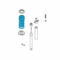 OEM 2016 Lincoln MKC Coil Spring Diagram - EJ7Z-5560-F