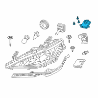 OEM Chrysler Pacifica Kit-Engine Controller Diagram - 68329859AA