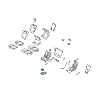 OEM 2009 BMW X5 Drink Holder Diagram - 52-20-9-120-259