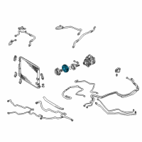 OEM Toyota Land Cruiser Rotor Diagram - 88412-60070